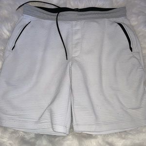 White Michael Strahan Shorts